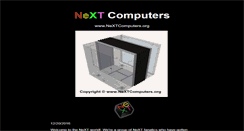 Desktop Screenshot of nextcomputers.org